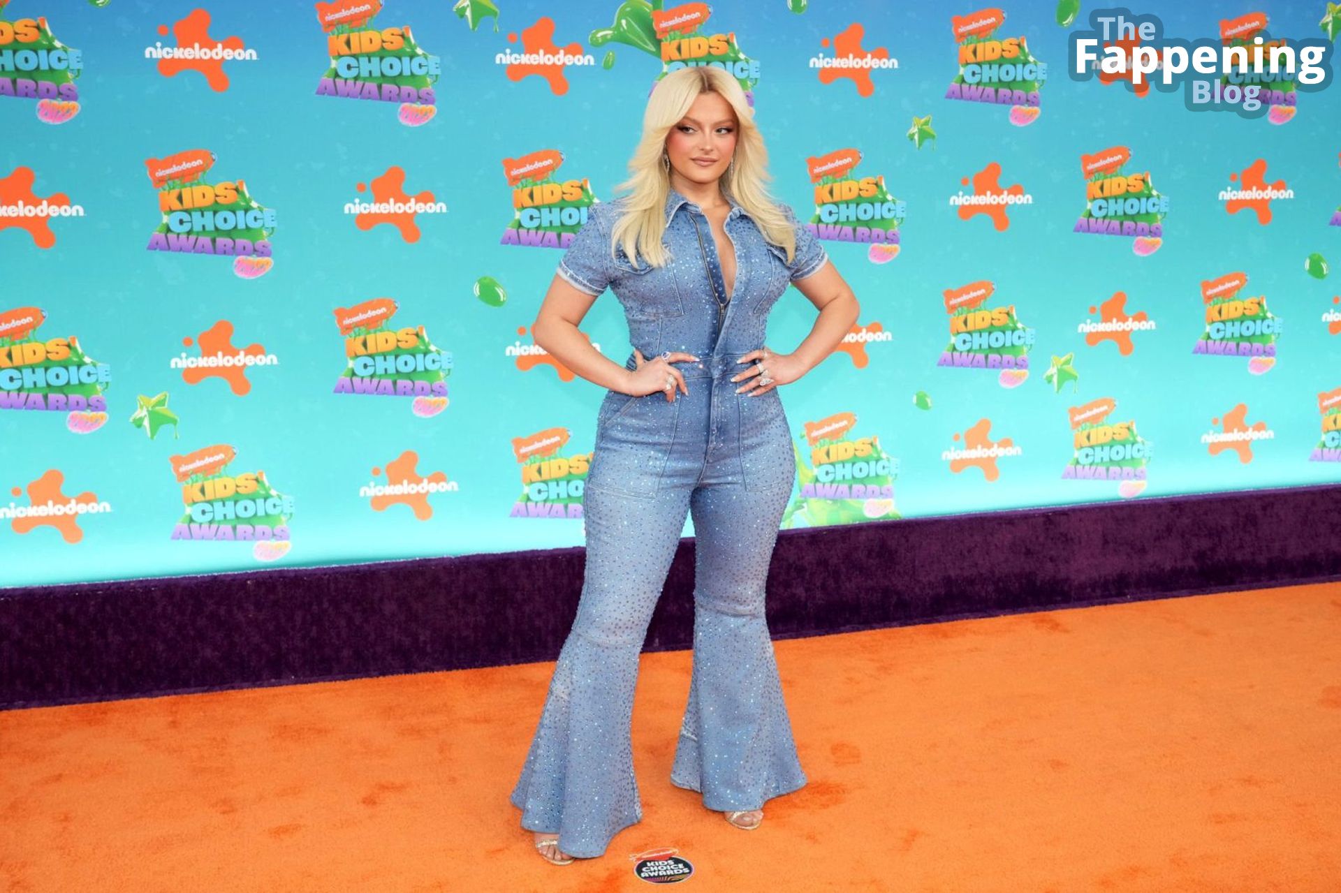Bebe Rexha Displays Her Curves at the Kids’ Choice Awards in LA (46 Photos)