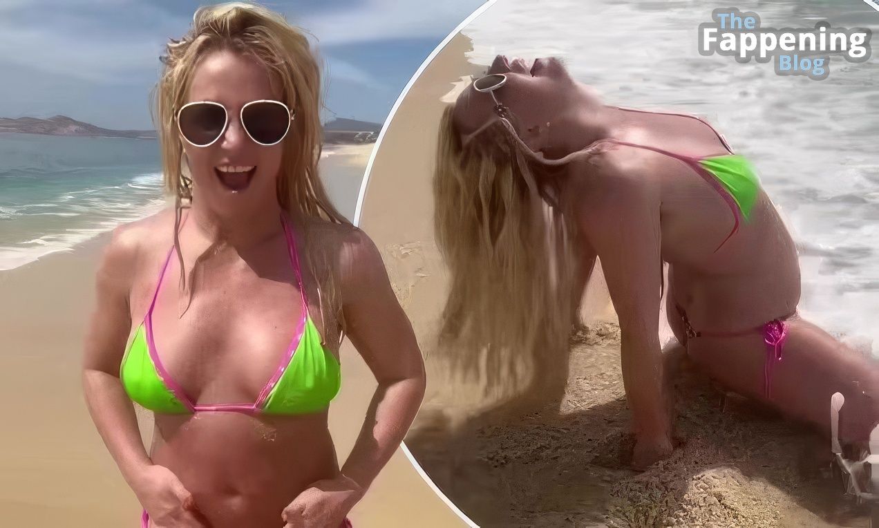 Britney Spears Flaunts Her Sexy Bikini Body (11 Pics + Video)