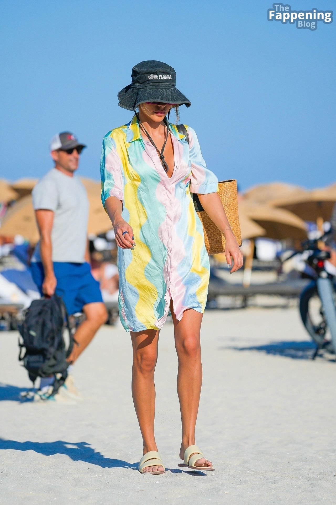 Chantel Jeffries Flaunts Her Sexy Bikini Body on the Beach in Miami (17 Photos)