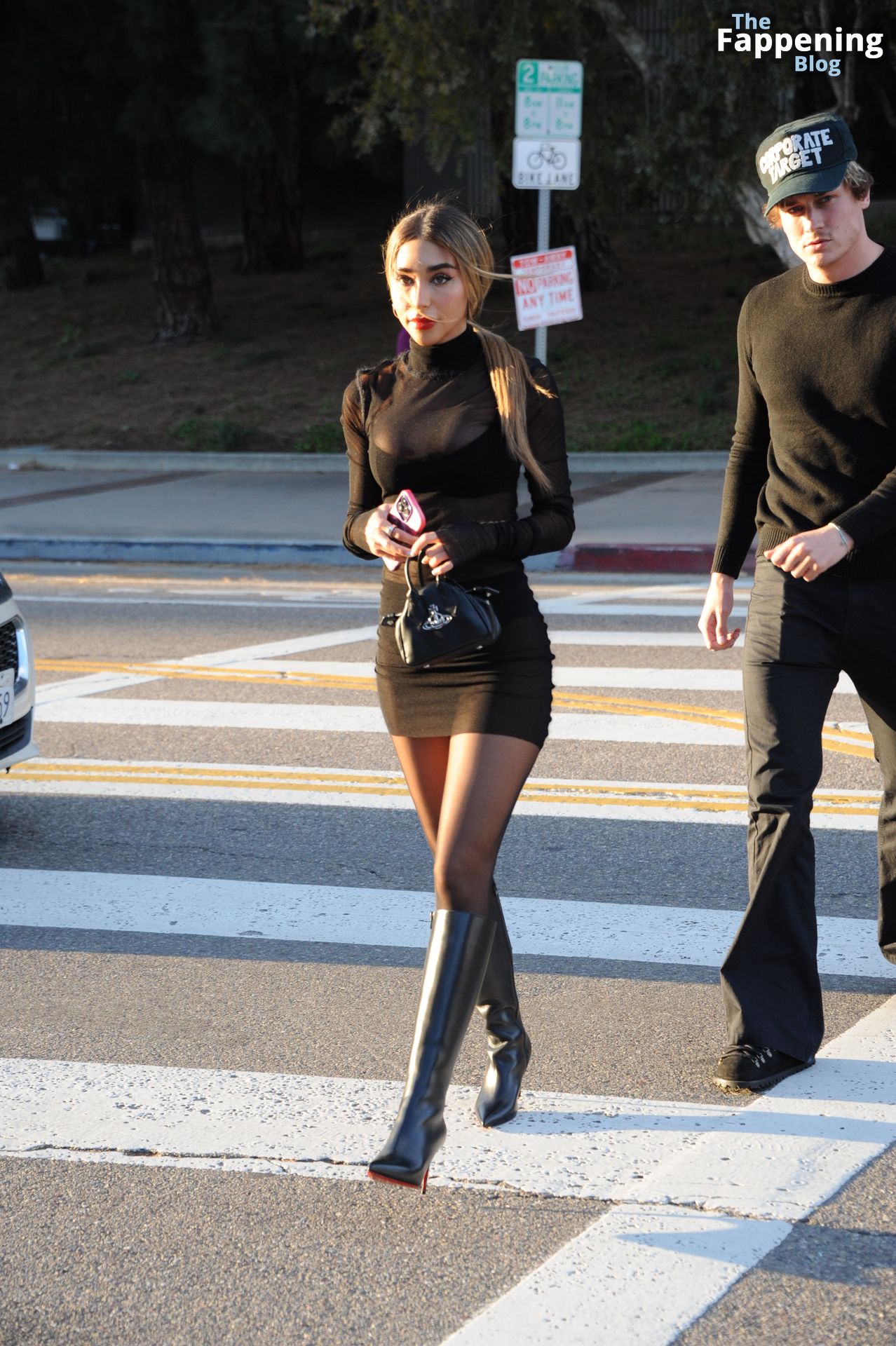 Chantel Jeffries Displays Her Beautiful Figure in a See-Through Dress at the “AIR” Premiere in LA (46 Photos)