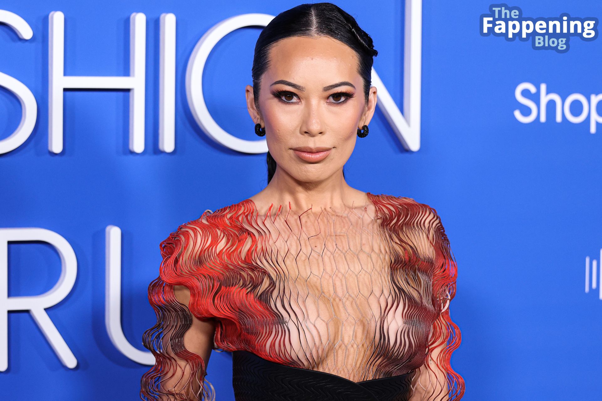 Christine Chiu Shows Off Her Sexy Tits at the Fashion Trust U.S. Awards in LA (67 Photos)