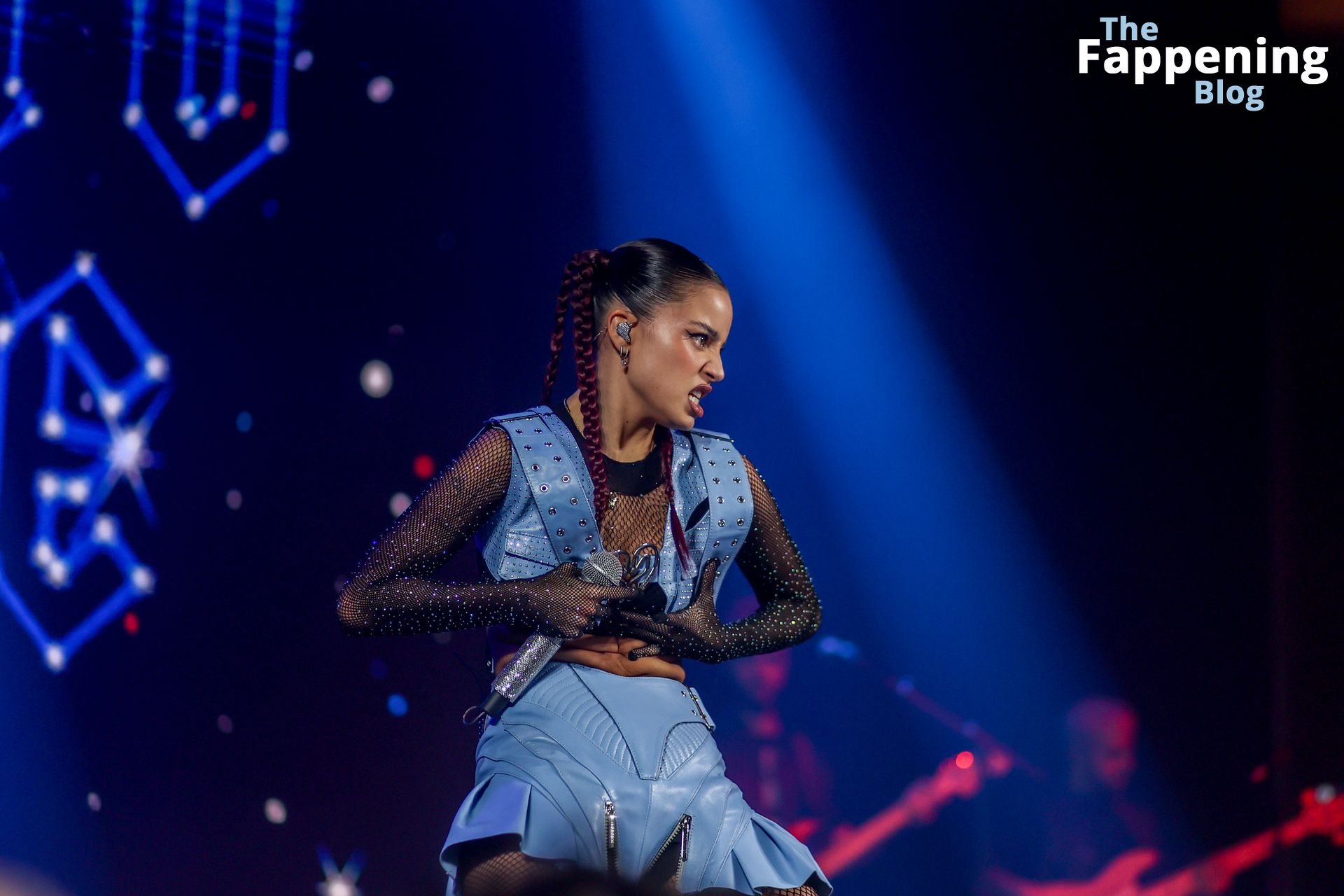 Leggy Emilia Mernes Performs at Las Ventas in Madrid (15 Photos)