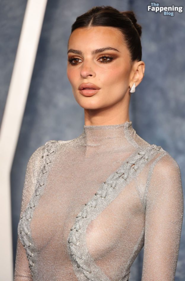 Emily Ratajkowski Flashes Her Nude Tits At The Vanity Fair Oscar Party 108 Photos Thefappening 6988