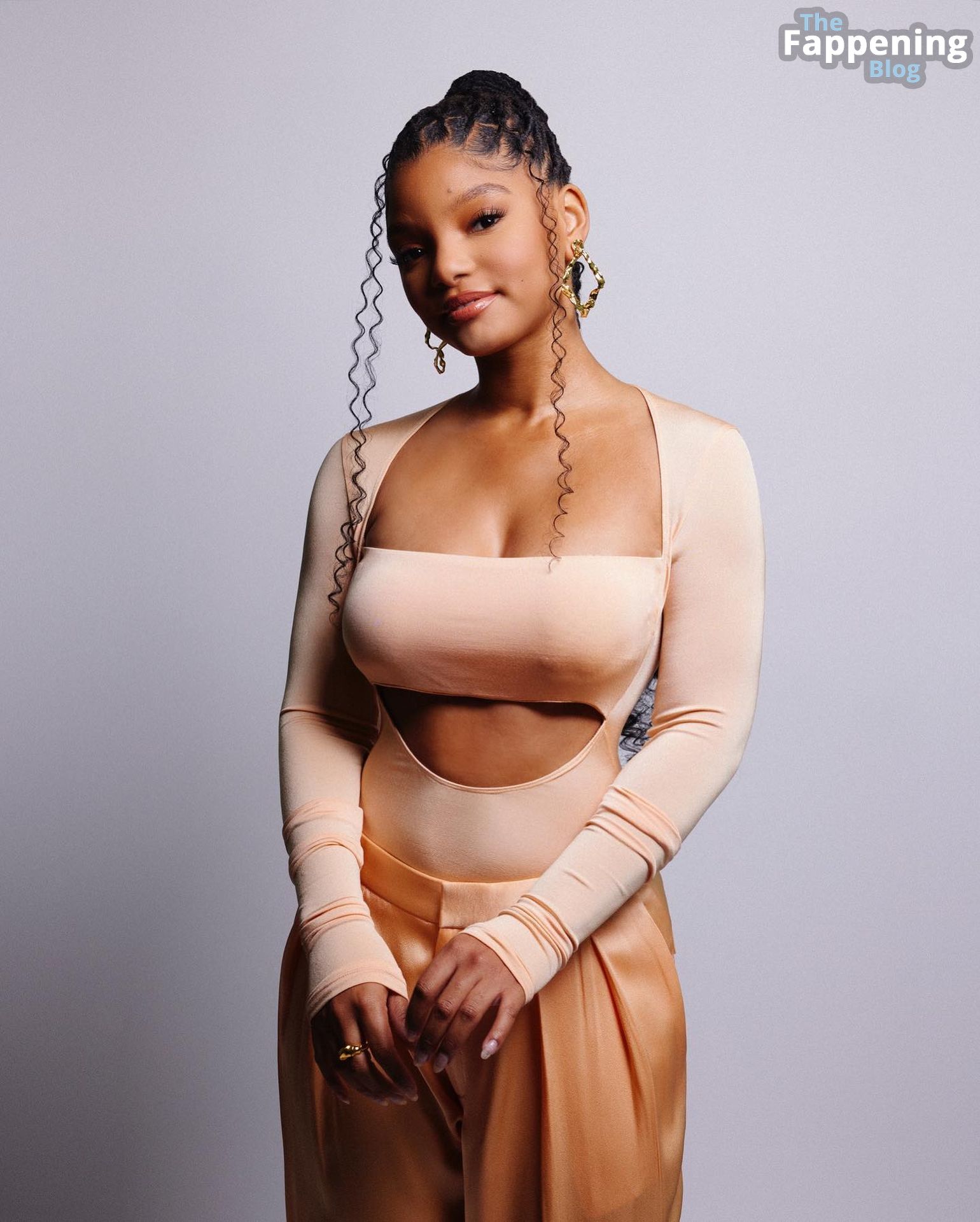 Halle Bailey Looks Hot in a New Shoot for KCA (5 Photos)