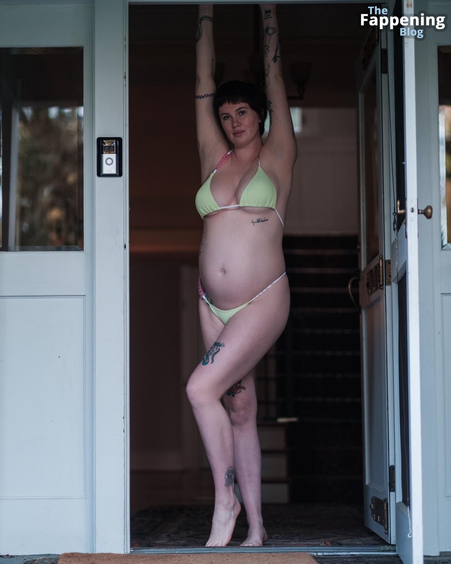 Ireland Baldwin Looks Hot in Bikinis During Her Pregnancy (7 Photos)