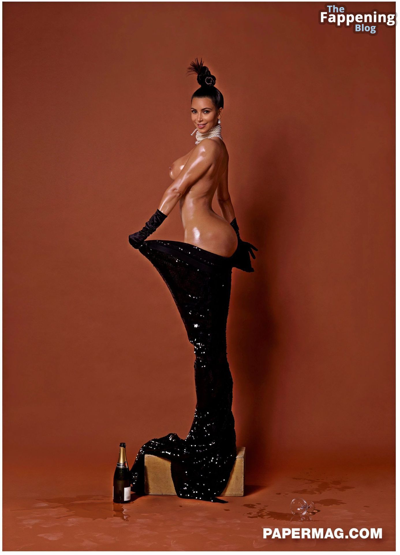 Kim Kardashian Nude – Paper Magazine (11 Photos)