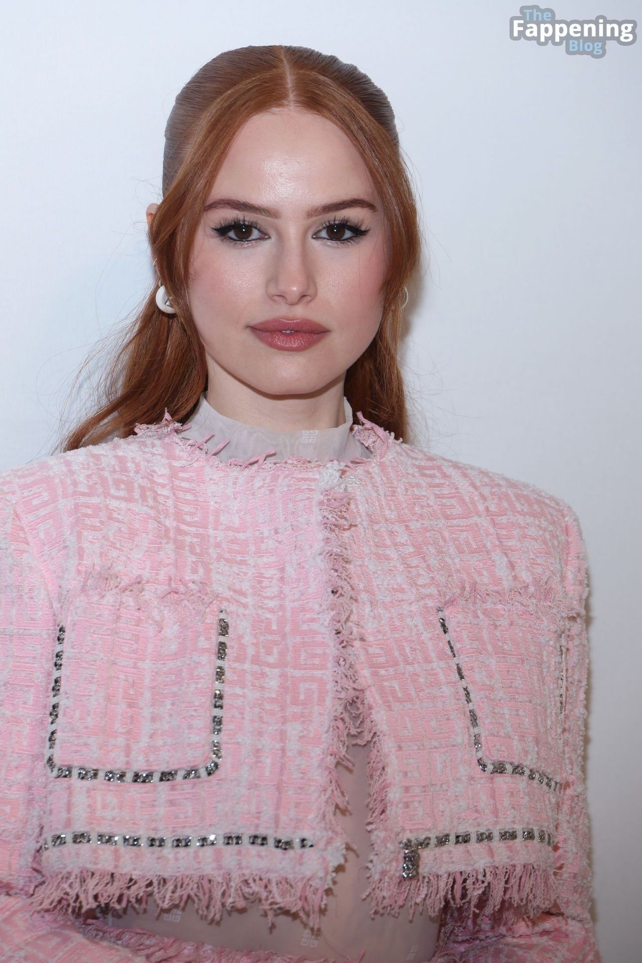 Madelaine Petsch Flashes Her Nude Tits During Paris Fashion Week (16 Photos)