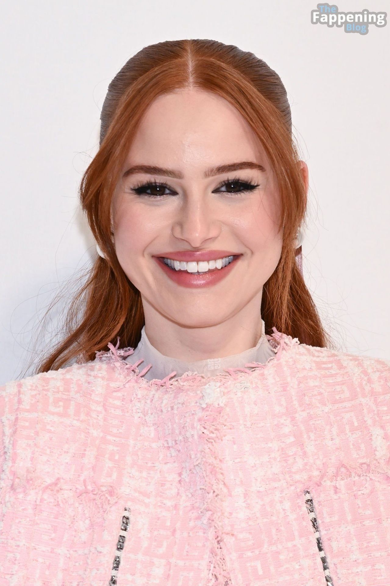 Madelaine Petsch Flashes Her Nude Tits During Paris Fashion Week (16 Photos)