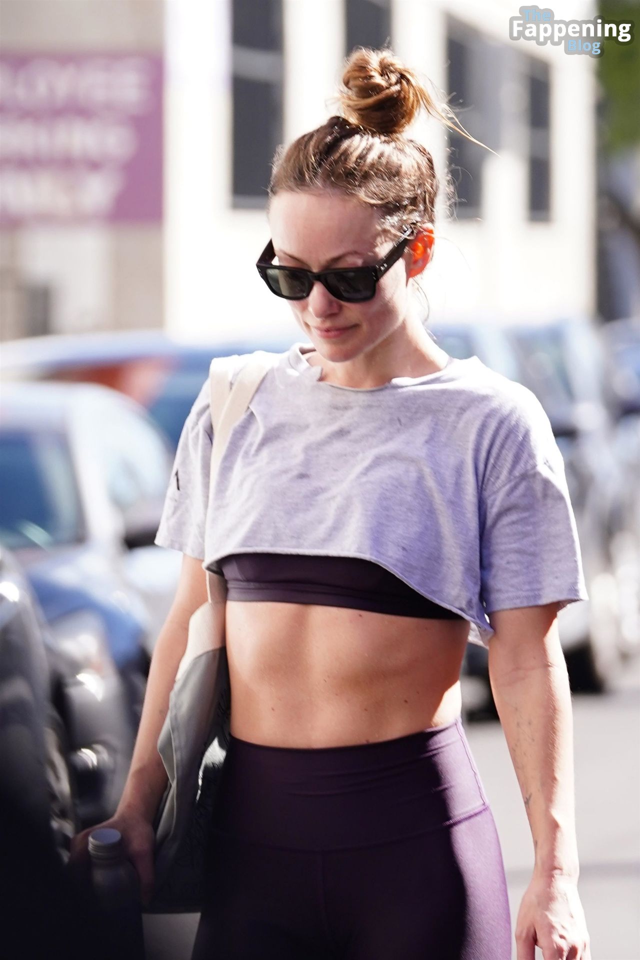 Olivia Wilde Shows Off Her Toned Midriff as She Exits The Gym in LA (120 Photos)