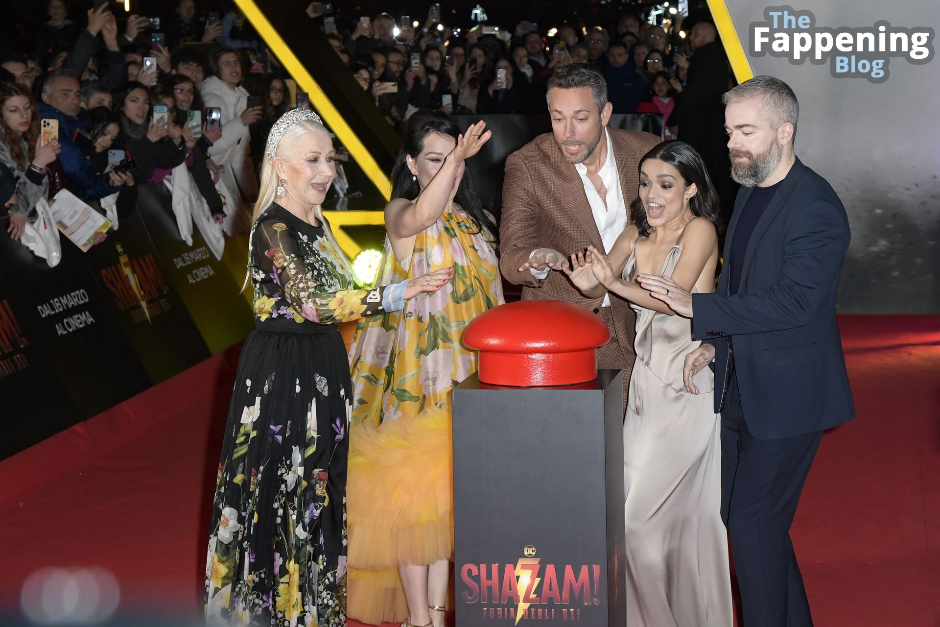Rachel Zegler Shows Off Her Slender Figure at the “Shazam! Fury Of The Gods” Premiere in Rome (135 Photos)