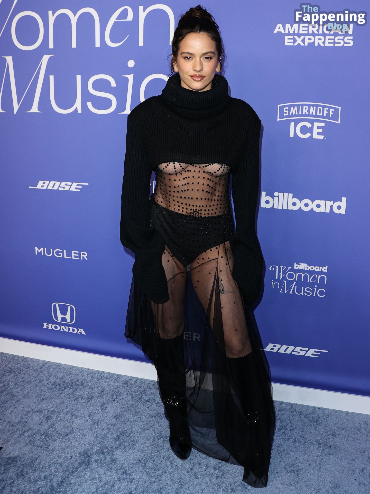 Rosalia Displays Her Underboob at the 2023 Billboard Women in Music Awards in Inglewood (17 Photos)