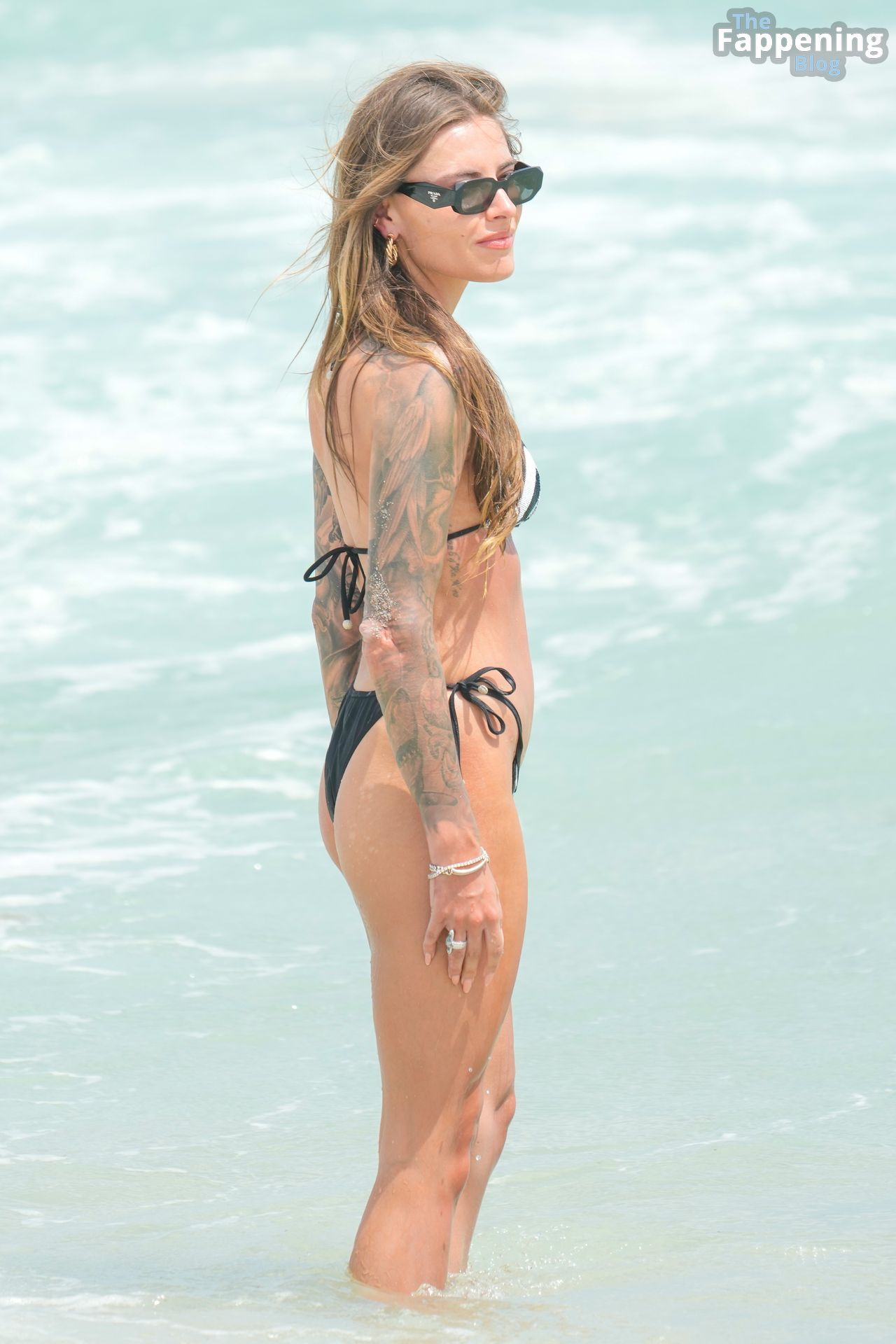 Sophia Thomalla Makes a Statement with a Pendant Necklace at the Beach (75 Photos)