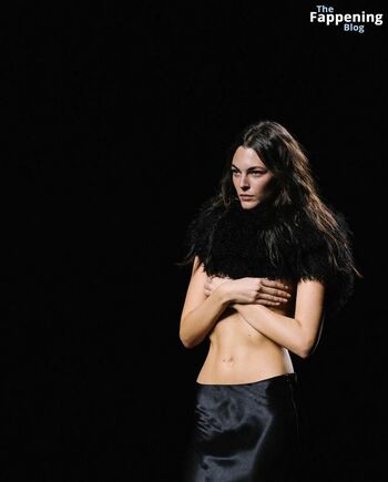Vittoria Ceretti Walks the Runway Topless at the Ann Demeulemeester Show During Paris Fashion Week (8 Photos + Video)