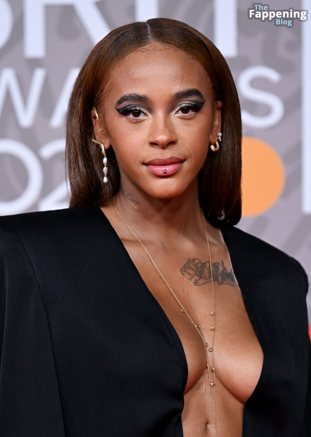 Yinka Bokinni Shows Off Nice Cleavage at the 2023 BRIT Awards in in London (12 Photos)