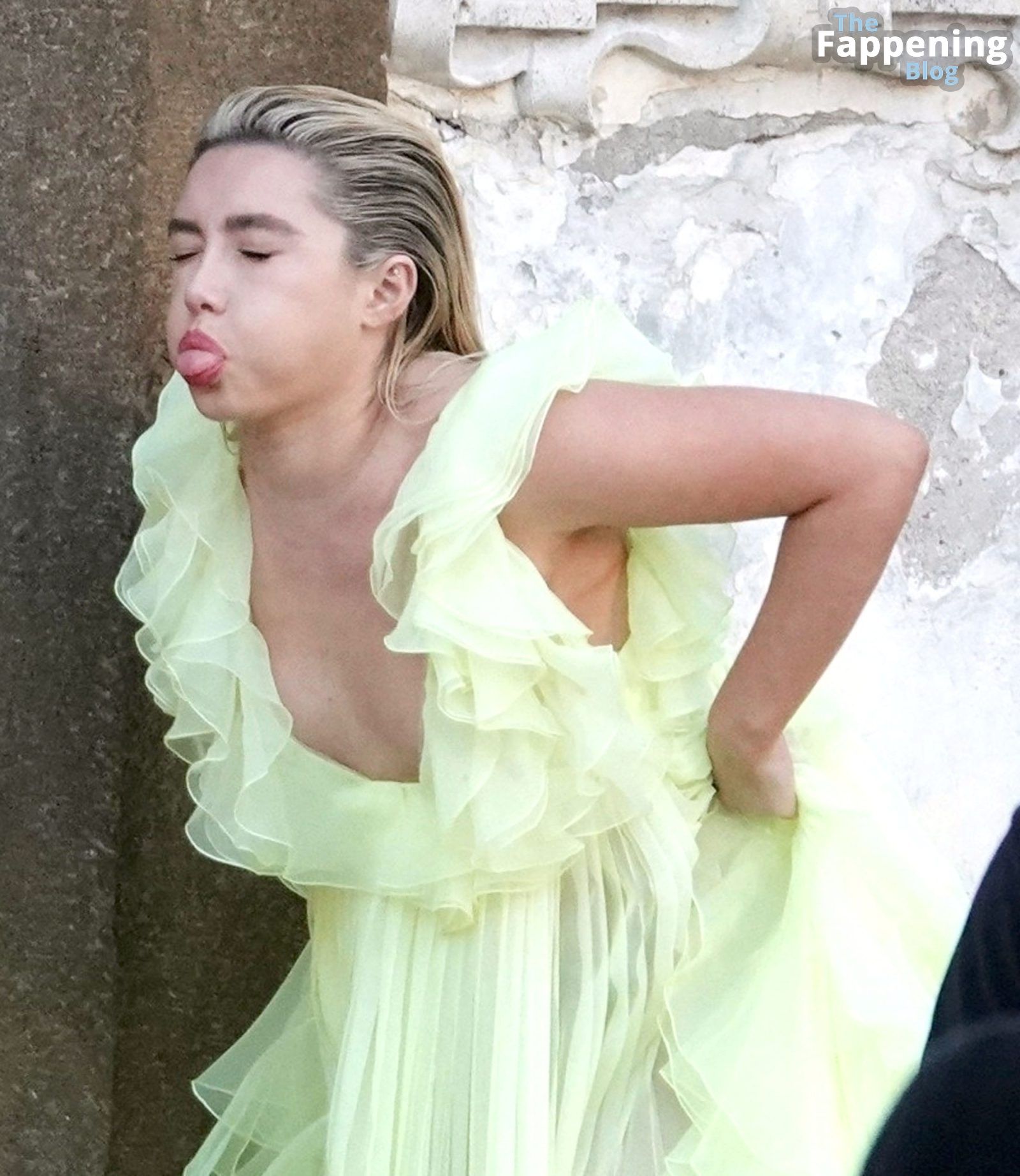 Florence Pugh Looks Hot Posing for Valentino in Rome (20 Photos)