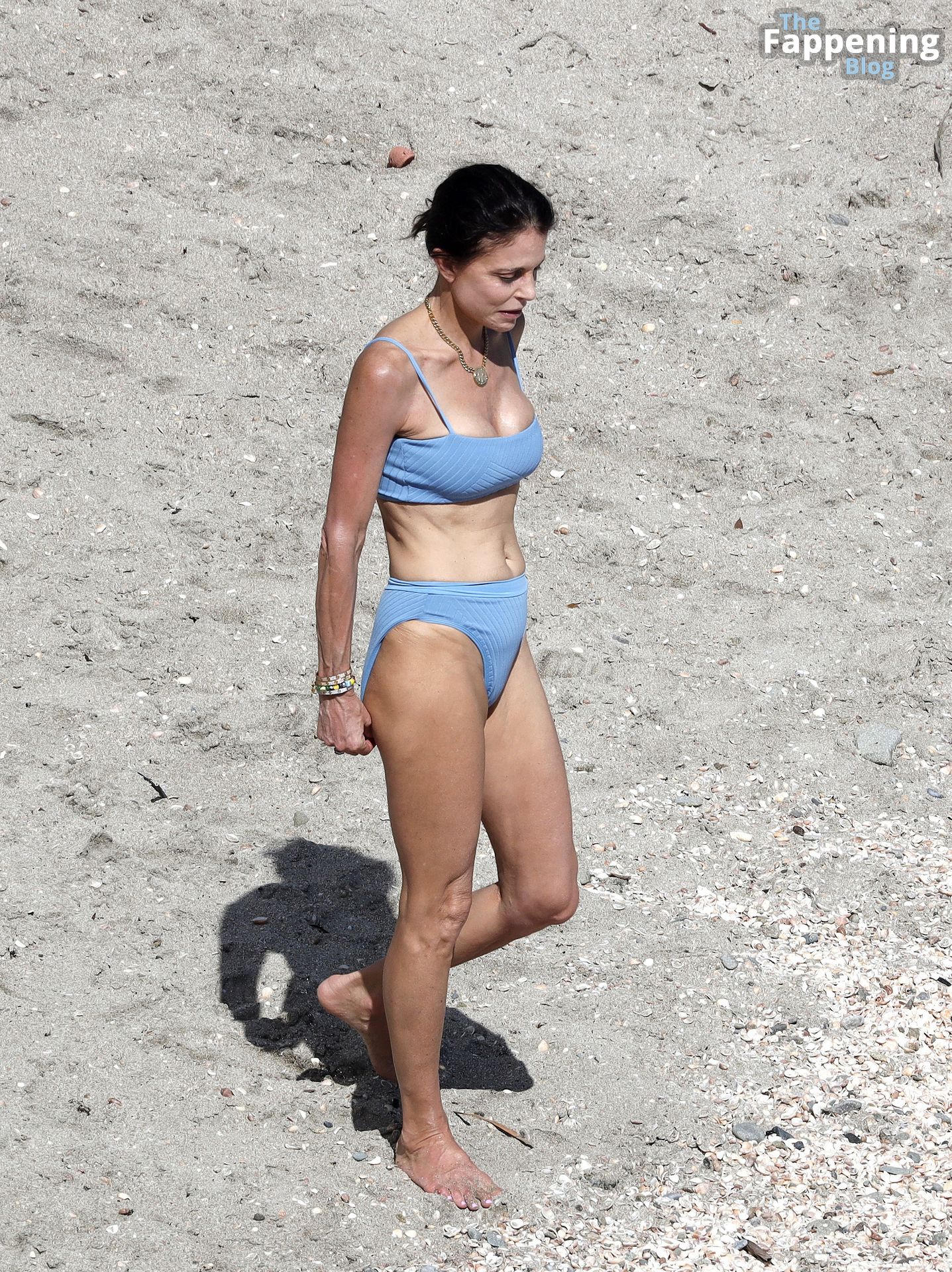 Bethenny Frankel Shows o Off Her Enviable Body in a Blue Bikini During St. Barts Holiday (50 Photos)