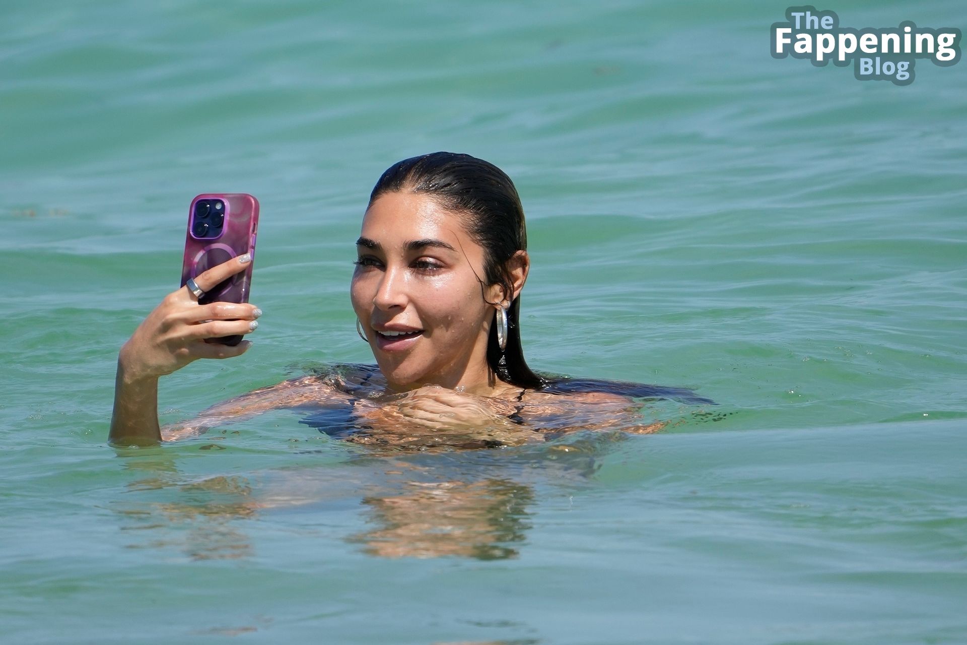 Chantel Jeffries Goes for a Dip in the Ocean in Miami (26 Photos)
