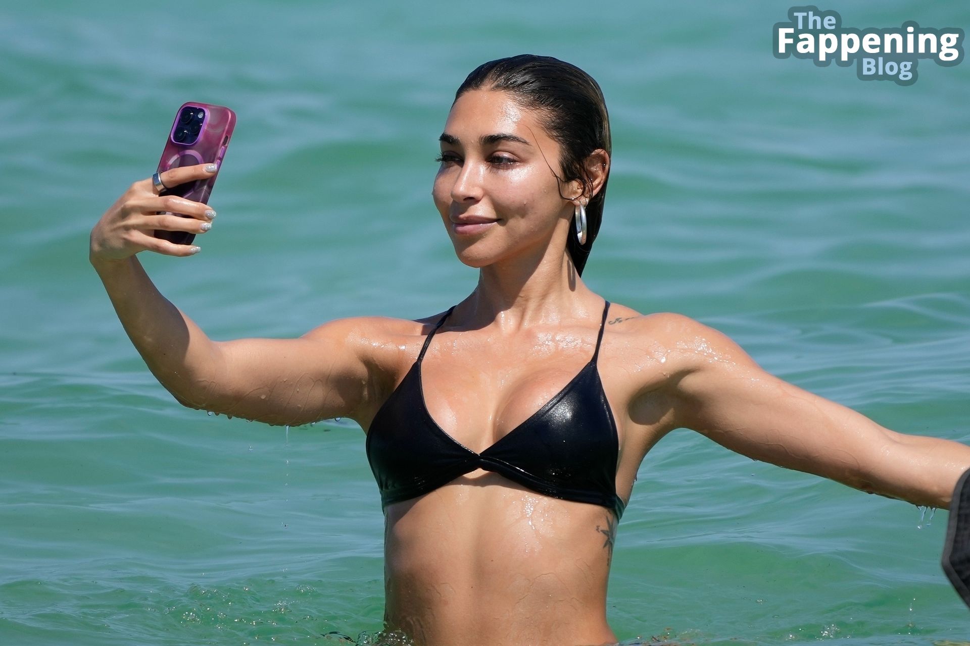 Chantel Jeffries Goes for a Dip in the Ocean in Miami (26 Photos)