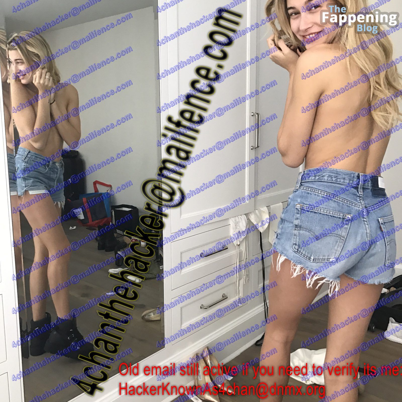 Hailey Bieber Topless Leaked TheFappening 1