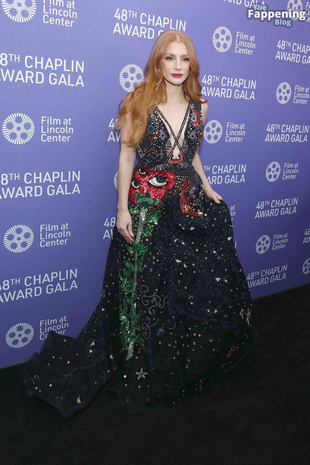 Jessica Chastain Stuns at the 48th Chaplin Award Gala Honoring Viola Davis (143 Photos)