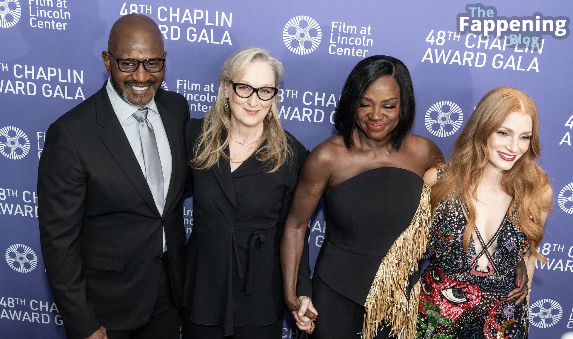 Jessica Chastain Stuns at the 48th Chaplin Award Gala Honoring Viola Davis (143 Photos)