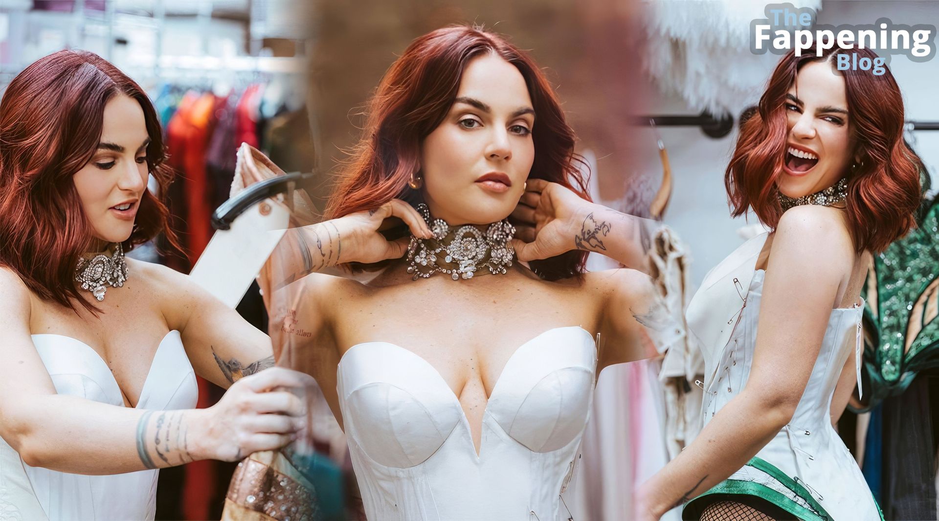 Jojo Levesque Poses for Avery Brunkus in Her Moulin Rouge Broadway Shoot (8 Photos)