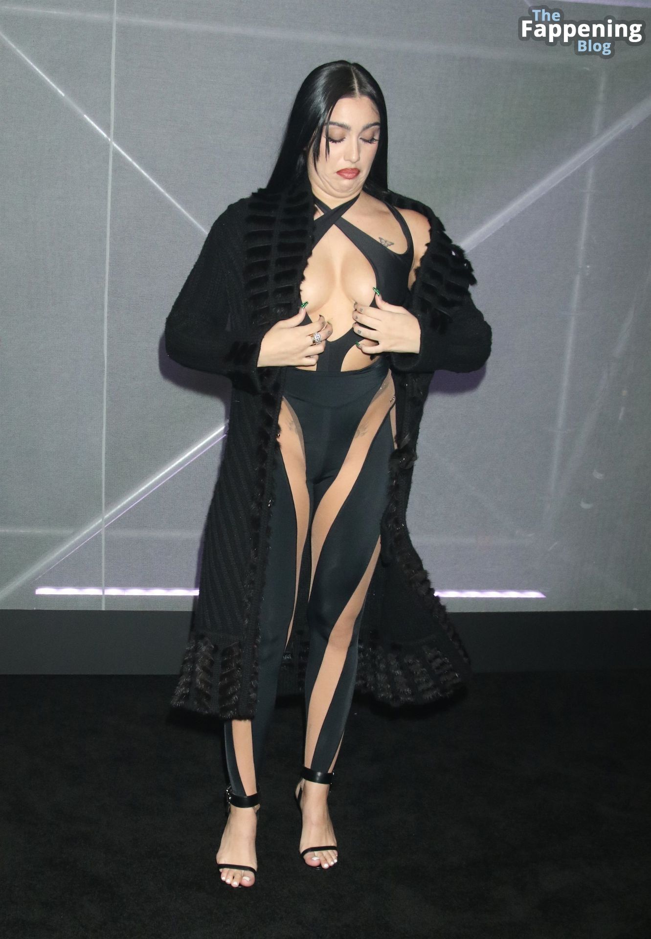 Lourdes Leon Shows Off Her Sexy Tits the Mugler H&amp;M Global Launch Event in NYC (30 Photos)
