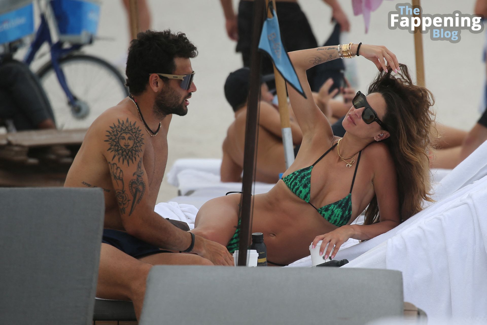 Melissa Satta &amp; Matteo Berrettini Enjoy a Day Filled with Plenty of PDA and Fun in the Sun in Miami (107 New Photos)
