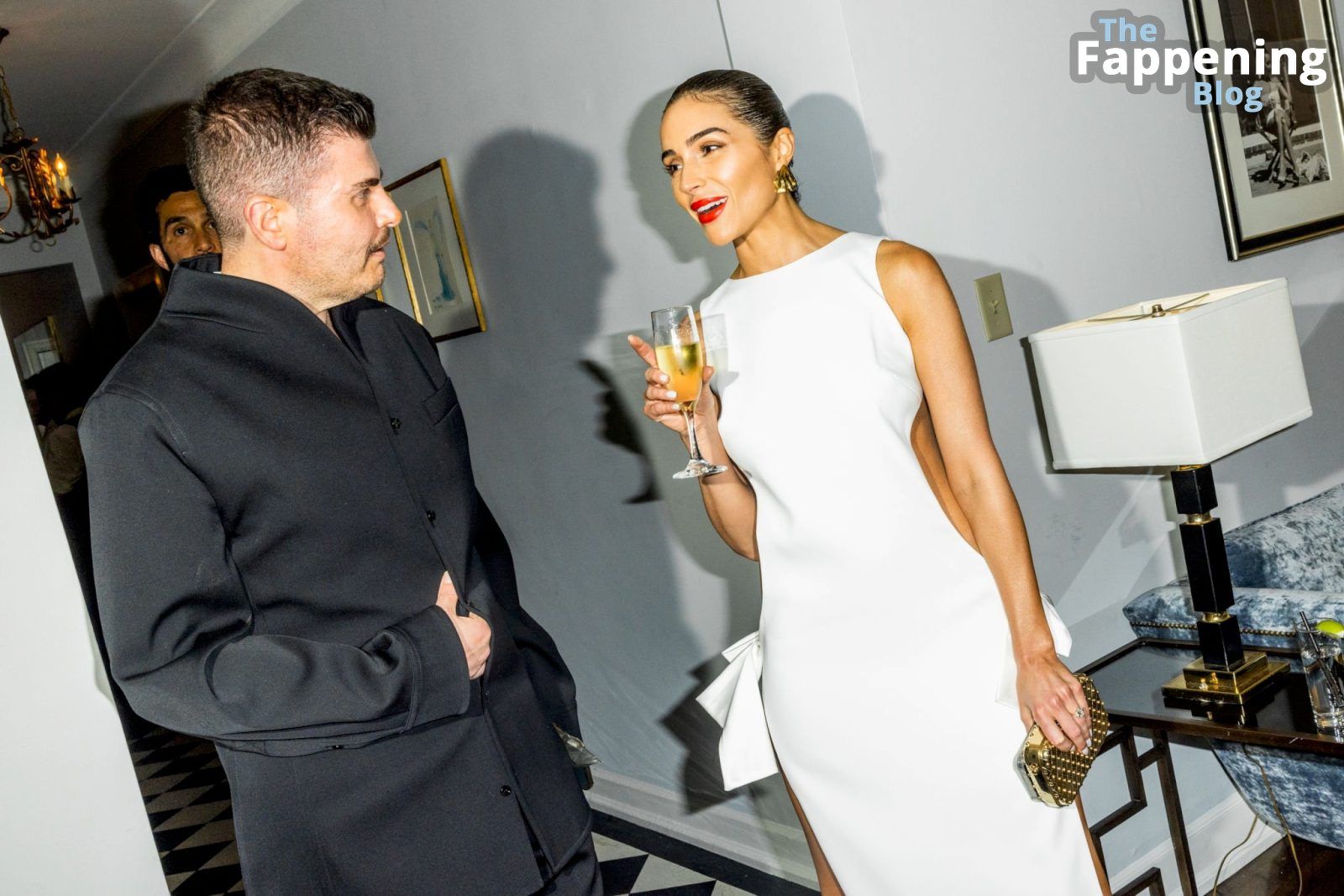 Olivia Culpo Shows Off Her Sexy Figure in a White Dress at Mônot Dinner in LA (34 Photos)