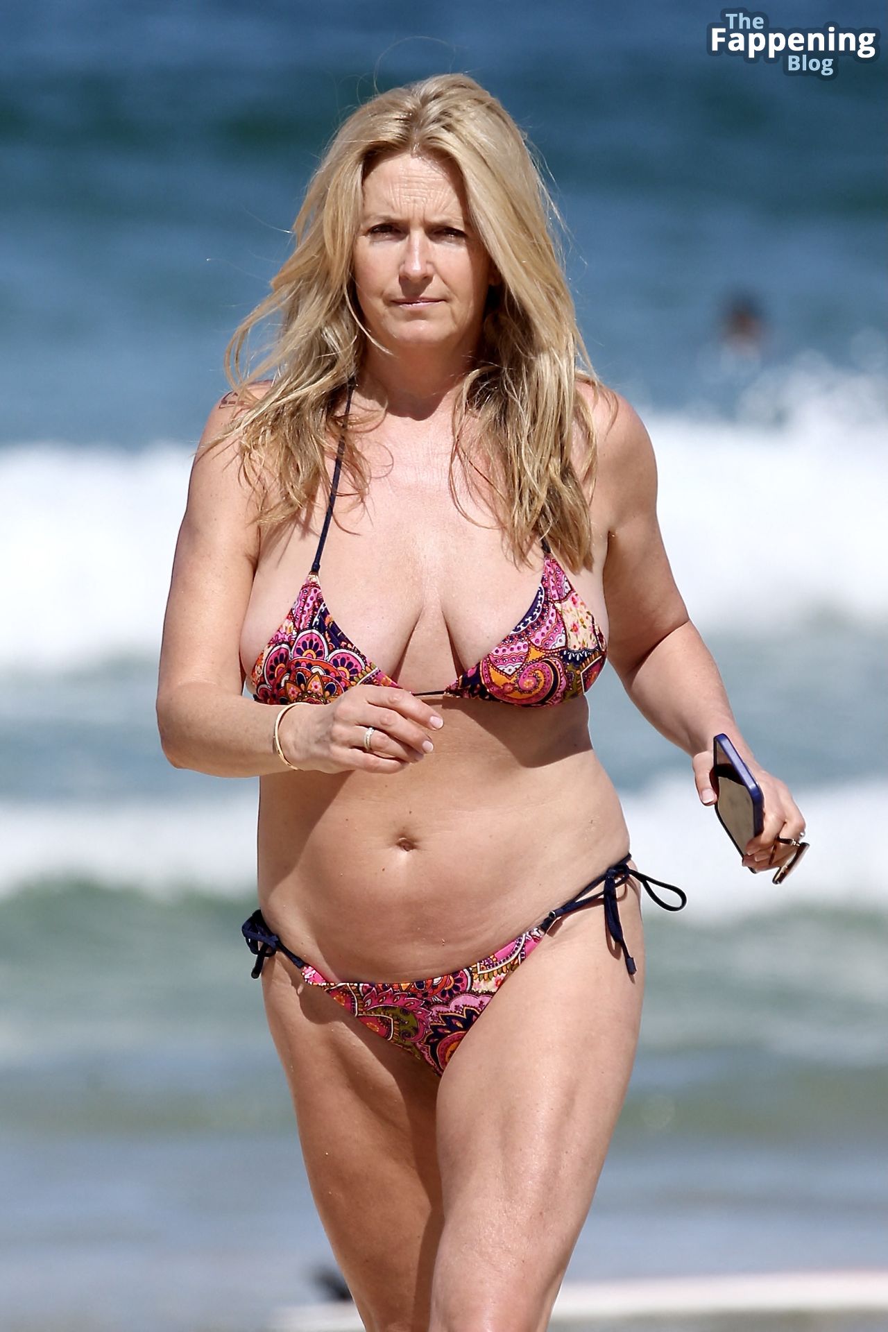 Penny Lancaster on Beach Bikini 1