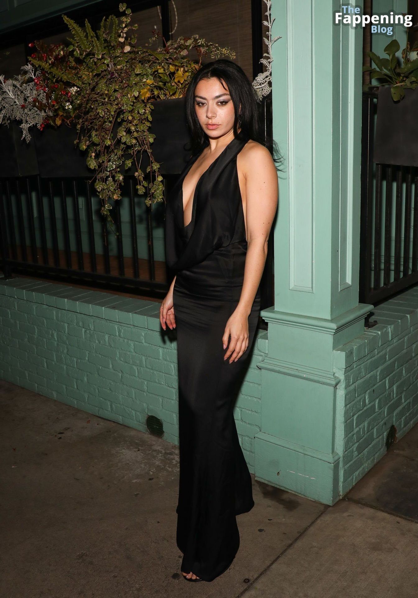 Charli XCX Poses Braless in a Black Dress at the Agent Provocateur Party in West Hollywood (23 Photos)