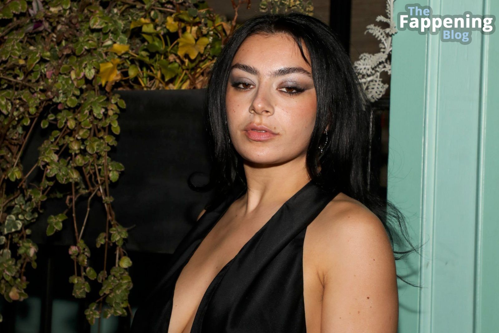 Charli XCX Poses Braless in a Black Dress at the Agent Provocateur Party in West Hollywood (23 Photos)