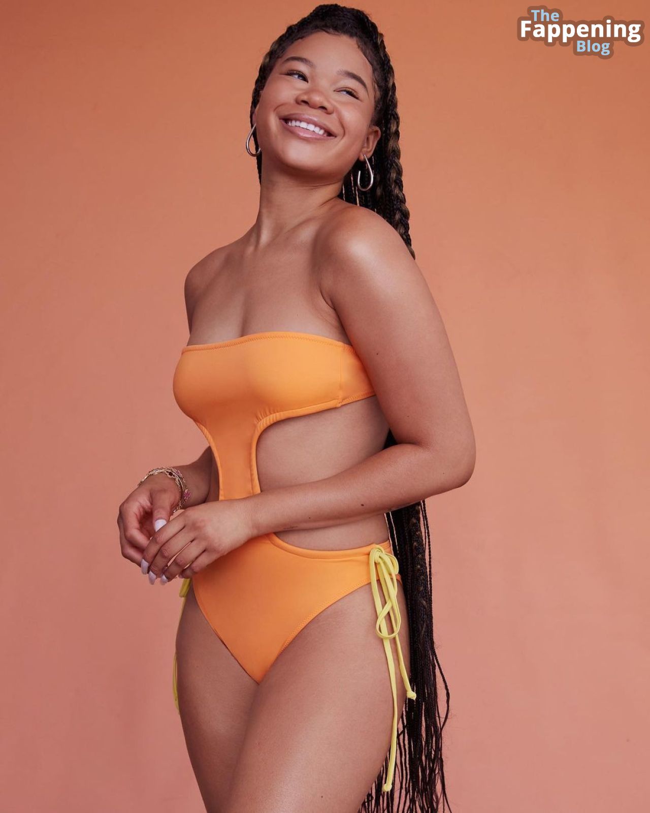 Storm Reid Poses for a New Pacsun’s March 2023 Campaign (8 Photos)