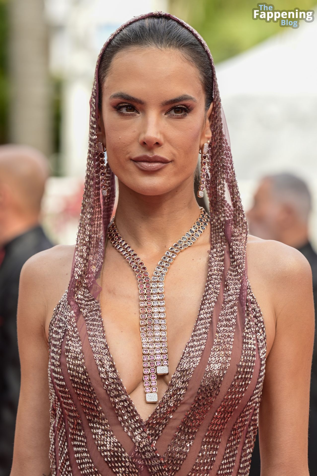 Alessandra Ambrosio Displays Her Sexy Tits at the 76th Annual Cannes Film Festival (150 Photos)