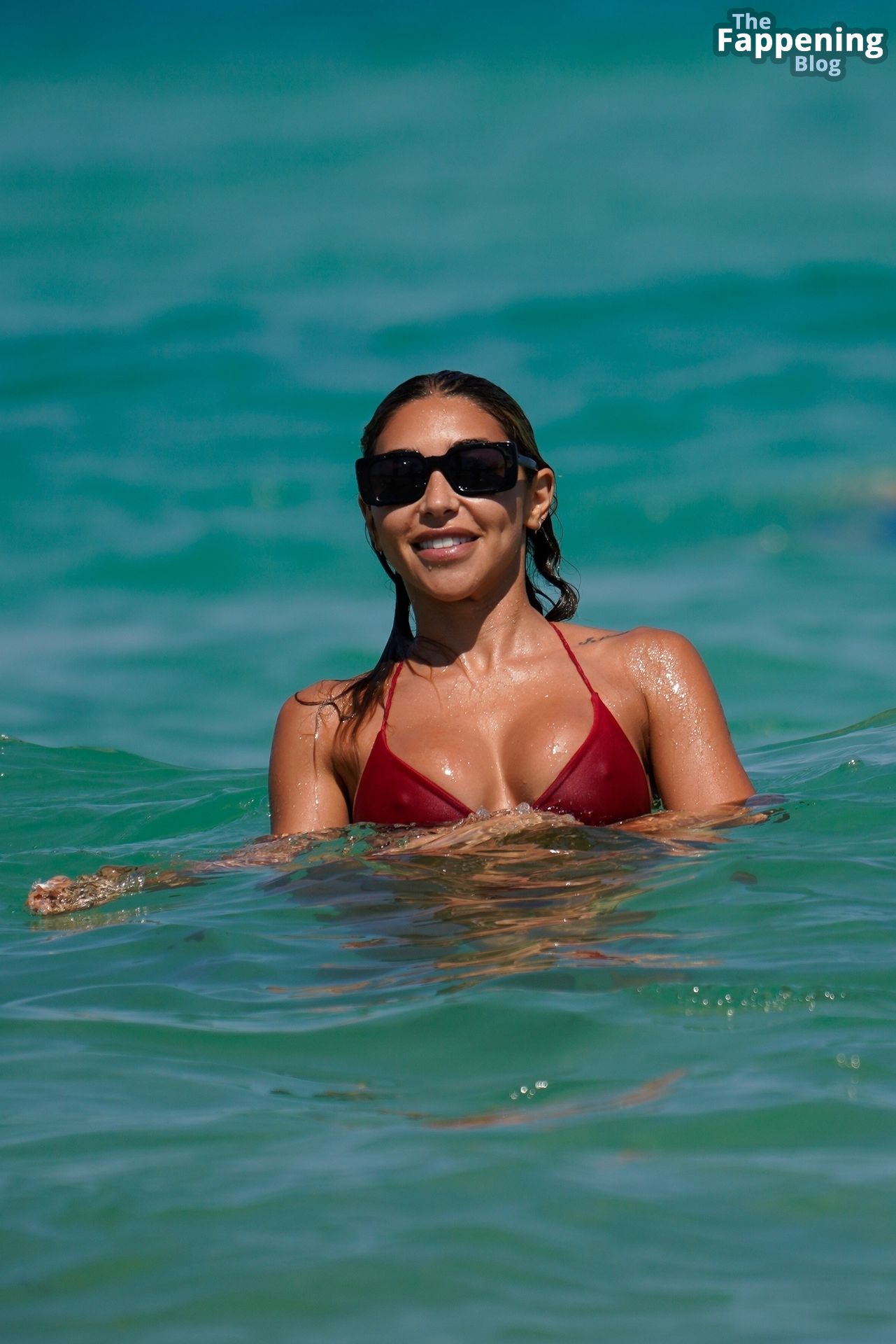 Chantel Jeffries Shows Off Her Sexy Bikini Body on the Beach Miami (125 Photos)