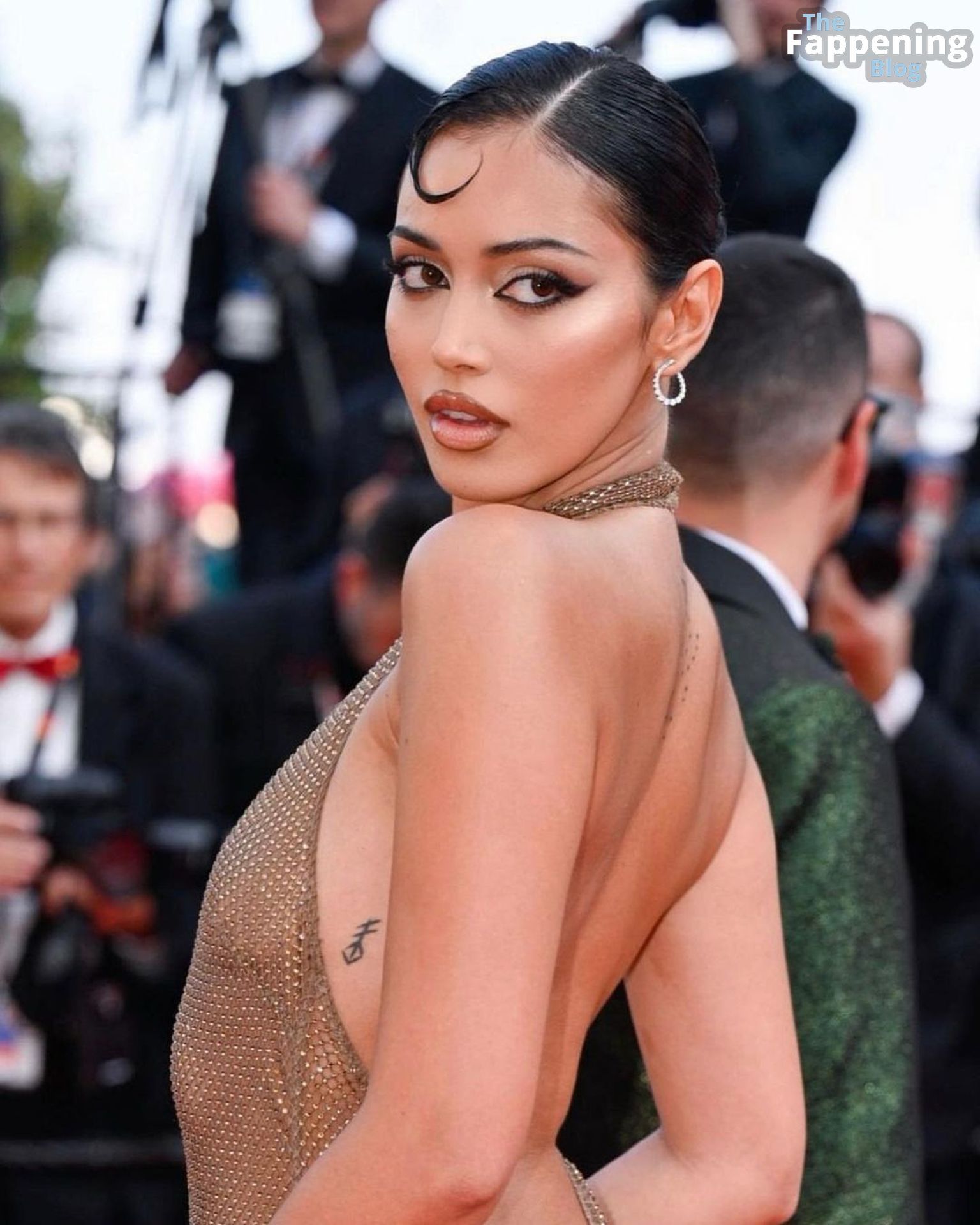 Cindy Kimberly Flashes Her Nude Tits at the 76th Cannes International Film Festival (68 Photos)