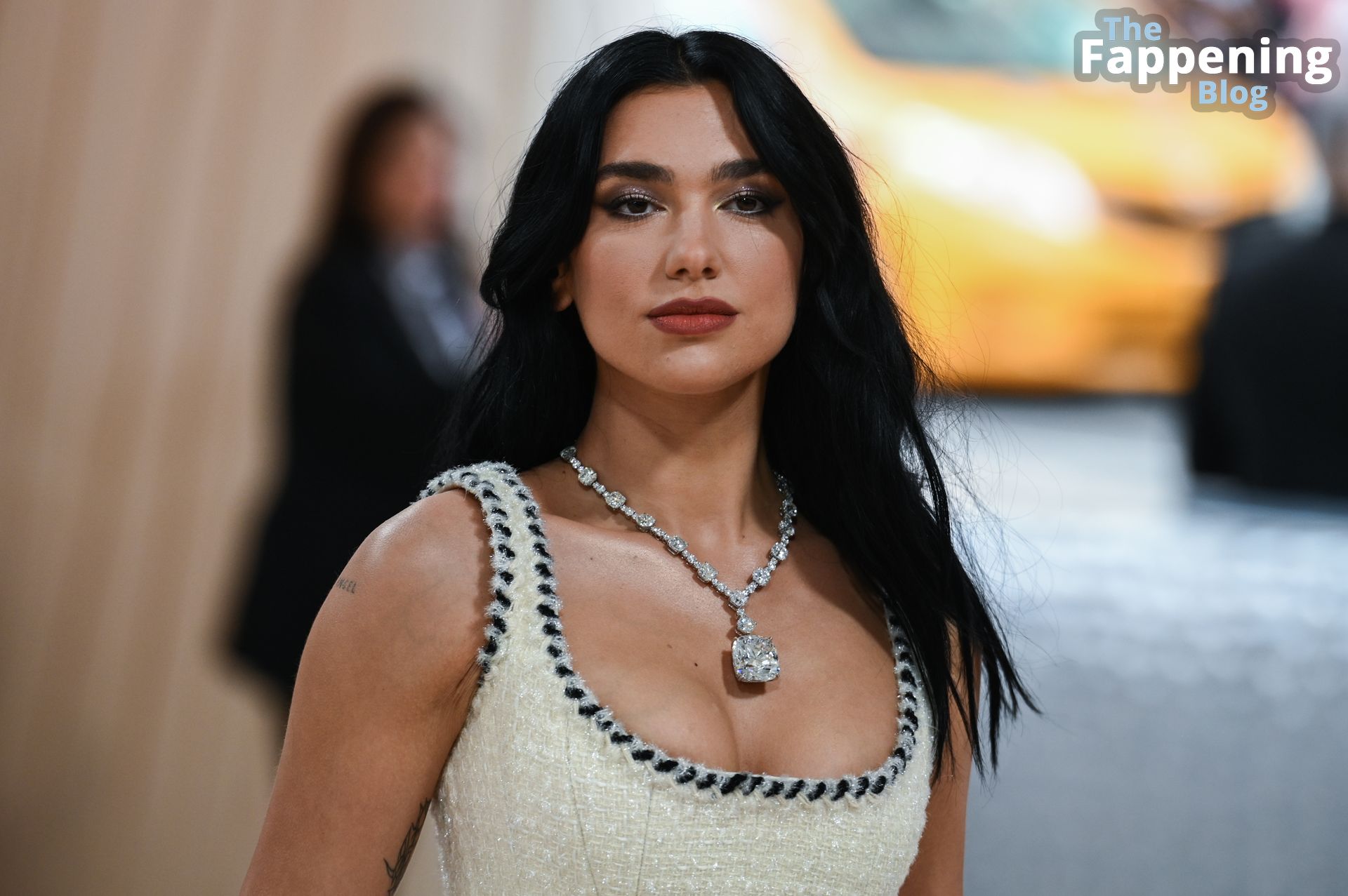 Dua Lipa Shows Off Her Cleavage in a Corset Dress at the 2023 Met Gala (89 Photos)