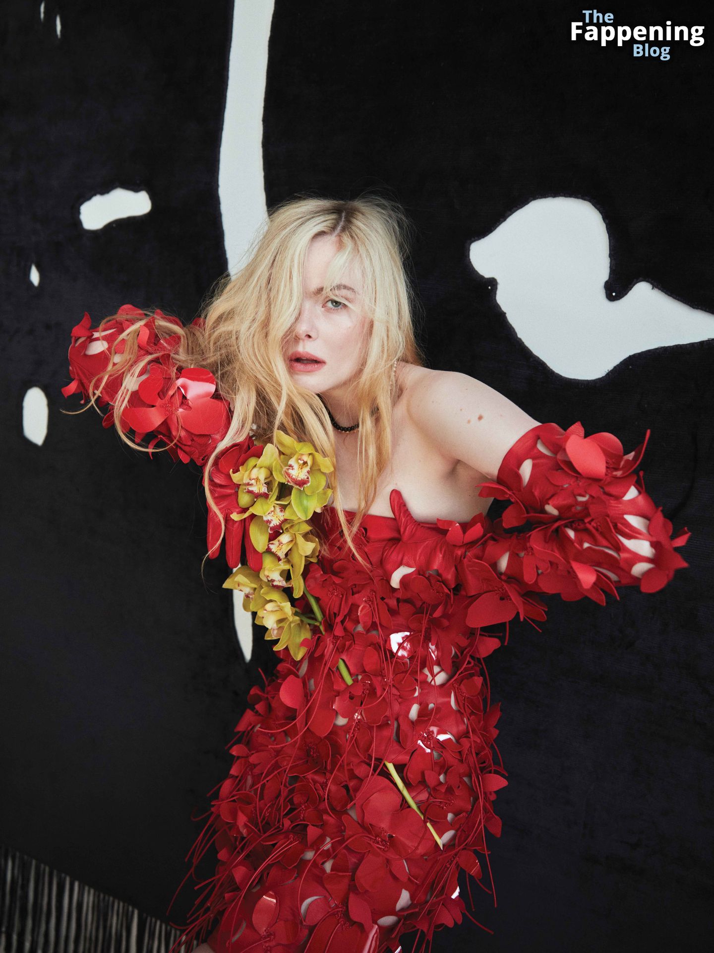Elle Fanning Looks Sexy in a Beautiful Shoot For Flaunt Magazine April 2023 Issue (17 Photos + Video)