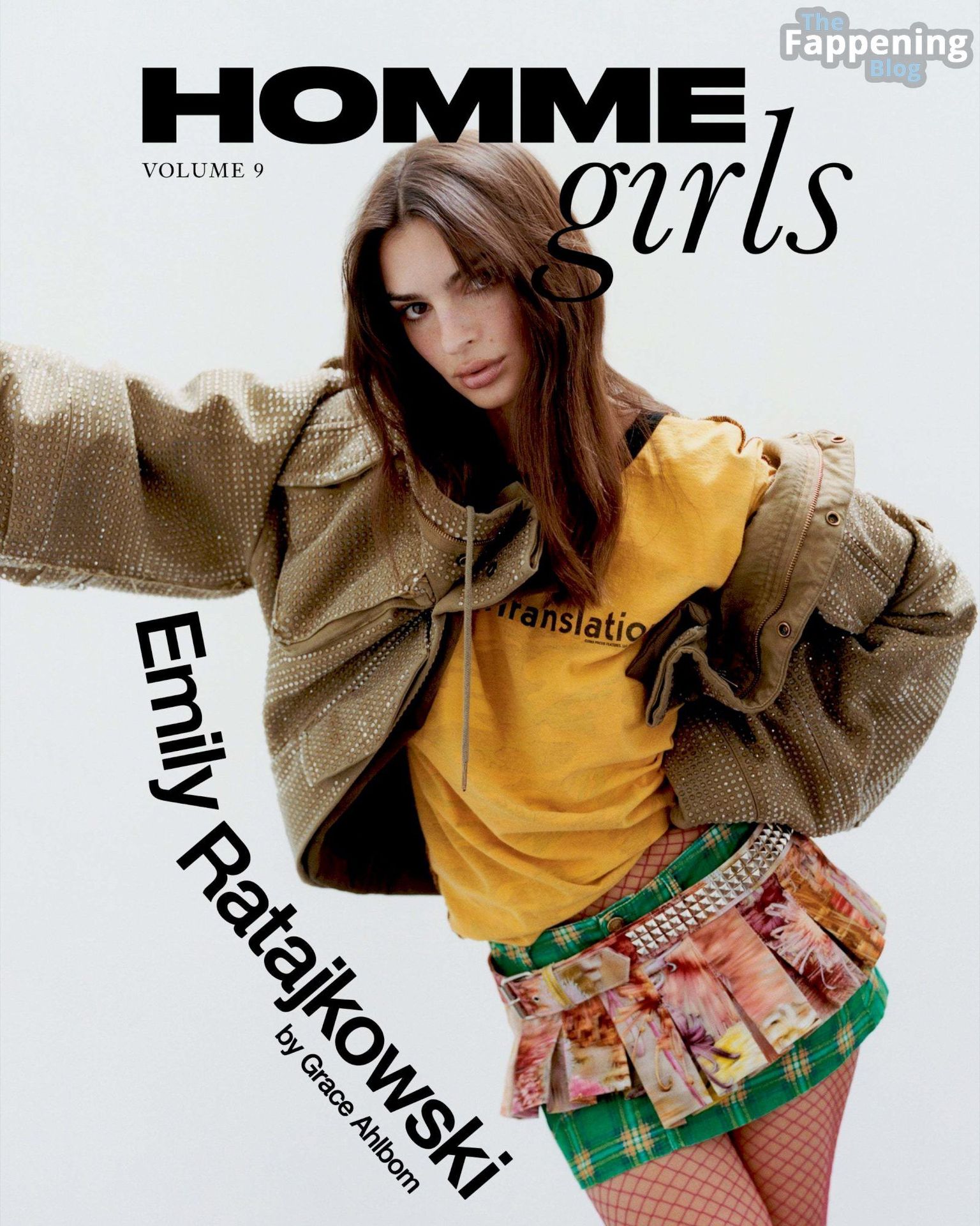 Emily Ratajkowski Shows Some Skin for the HommeGirls Volume 9 (16 Photos)