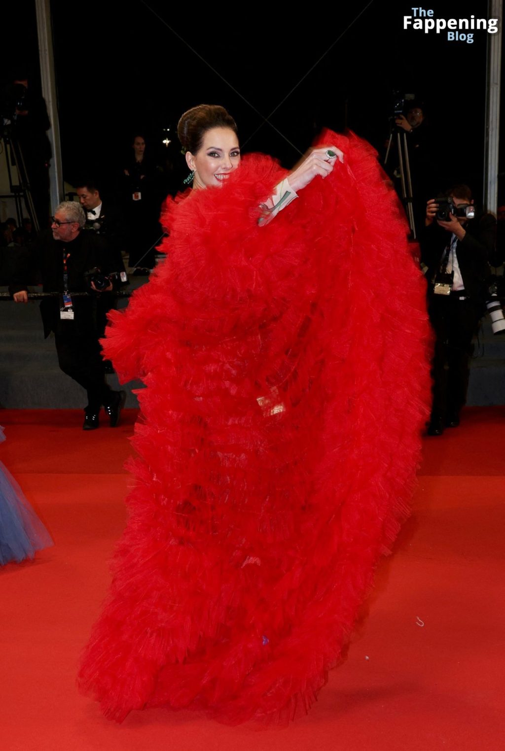 Frederique Bel Flashes Her Nude Breasts At The Th Annual Cannes Film Festival Photos