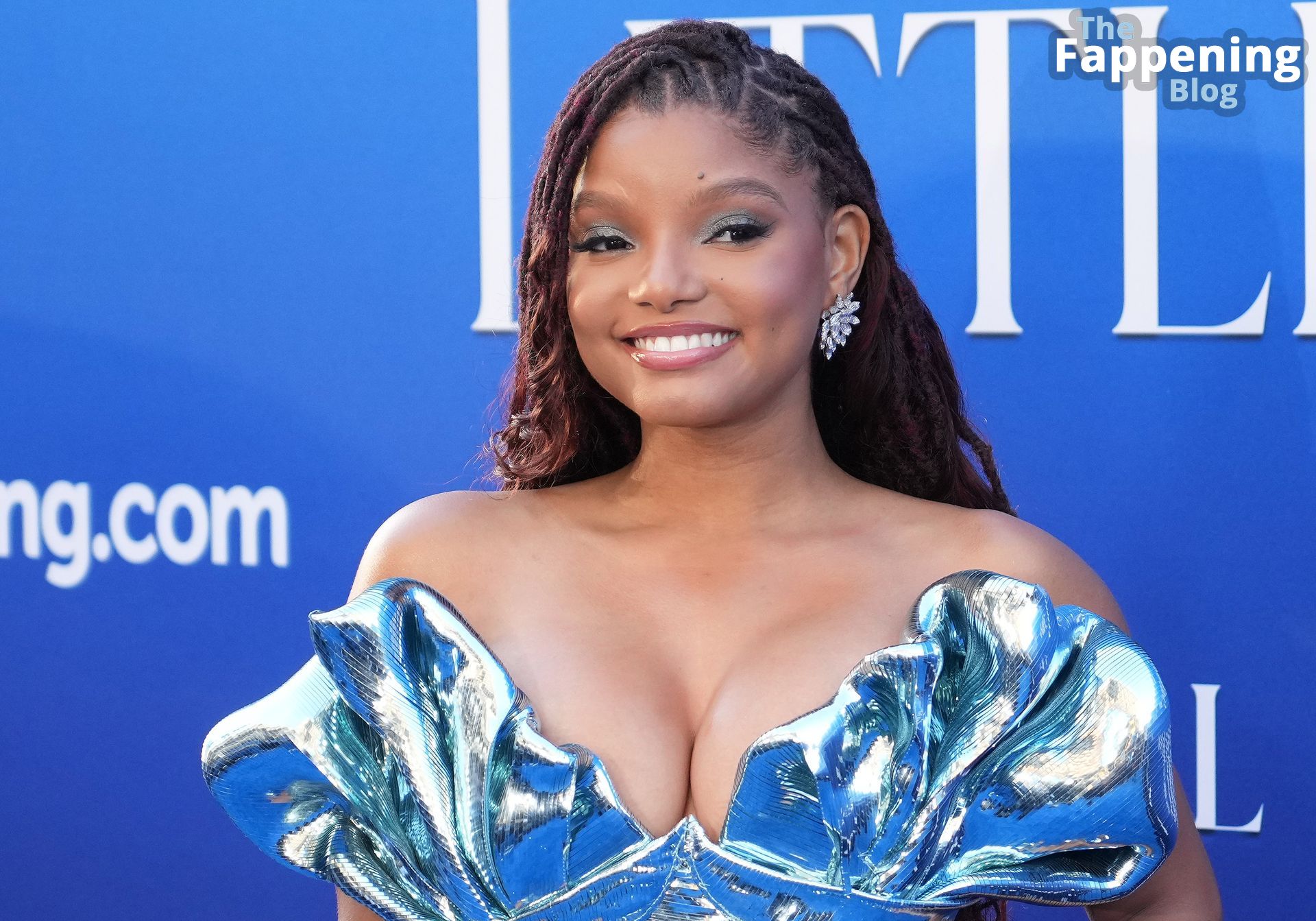 Halle bailey cleavage