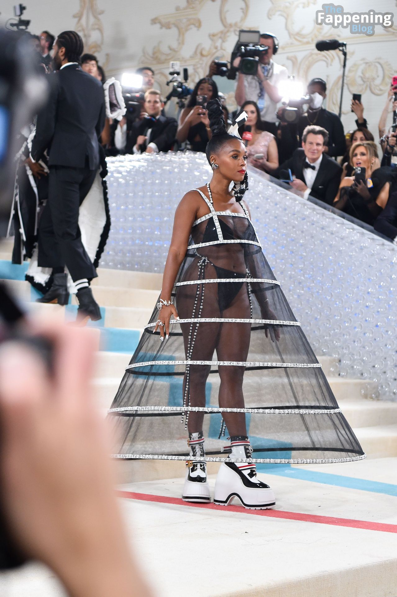 Janelle Monae’s Dress Transformation on the 2023 Met Gala Red Carpet (122 Photos)