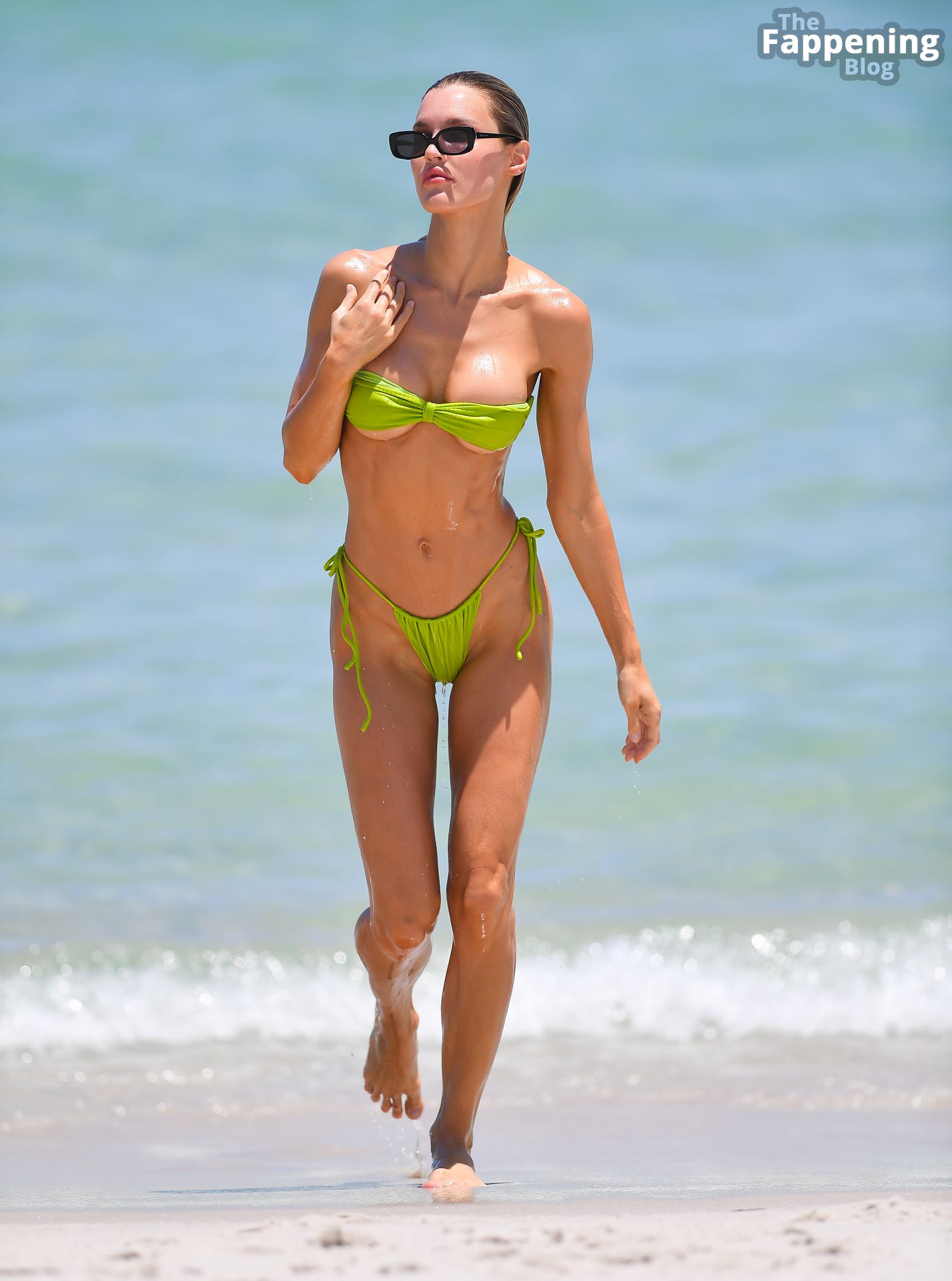 Joy Corrigan Shows Off Her Beach Ready Body as She Takes a Swim in Miami (30 Photos)