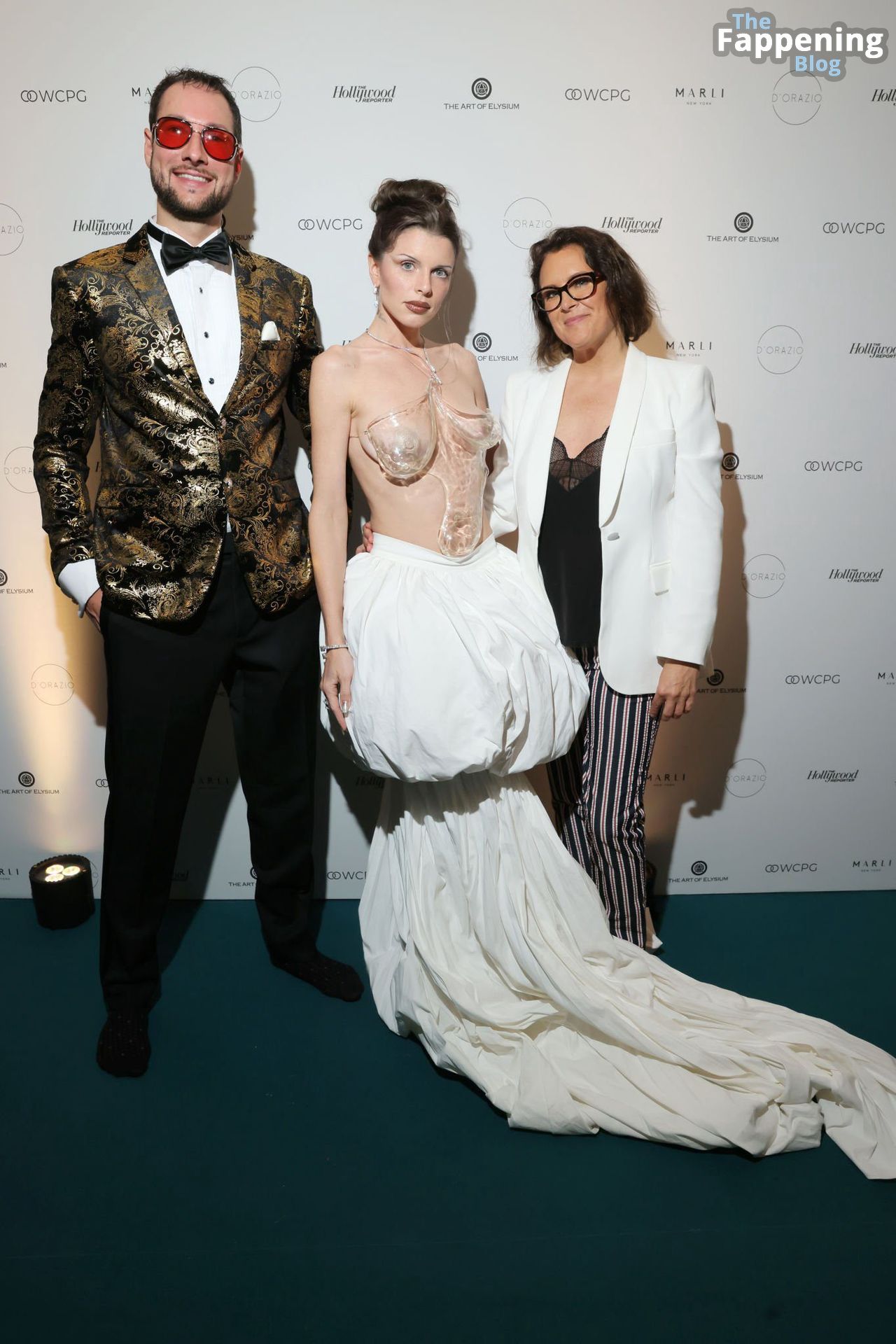 Julia Fox Shows Off Her Nude Tits at the The Art of Elysium “Paradis” 25th Anniversary in Cannes (12 Photos)