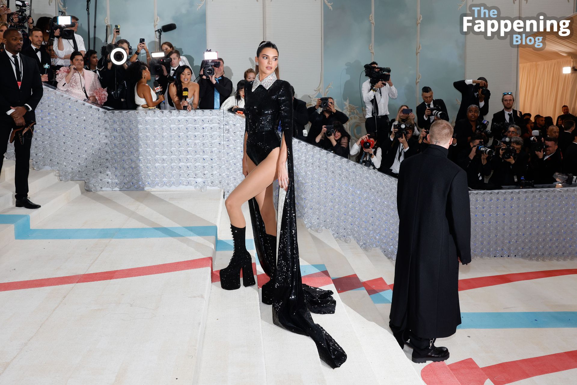 Kendall Jenner Flaunts Her Sexy Butt &amp; Legs at the 2023 Met Gala (161 Photos)
