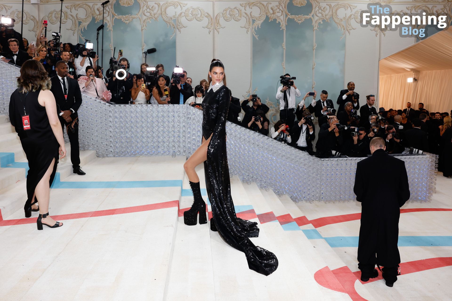 Kendall Jenner Flaunts Her Sexy Butt &amp; Legs at the 2023 Met Gala (161 Photos)