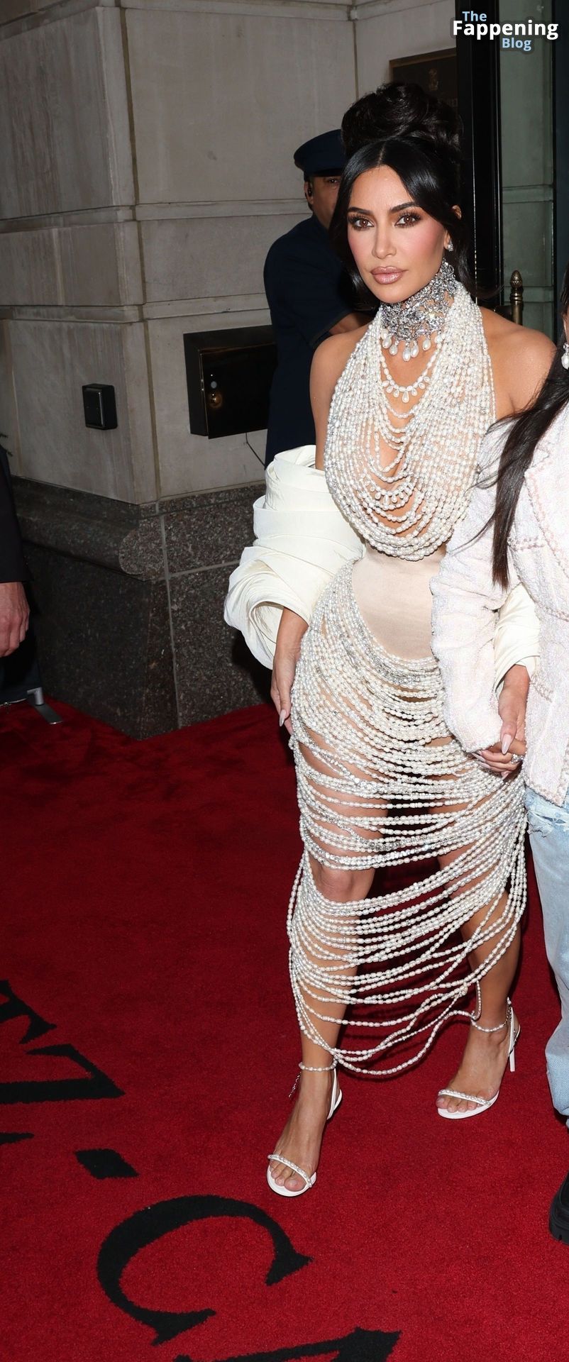 Kim Kardashian Displays Her Sexy Boobs at the Met Gala in NYC (141 Photos)