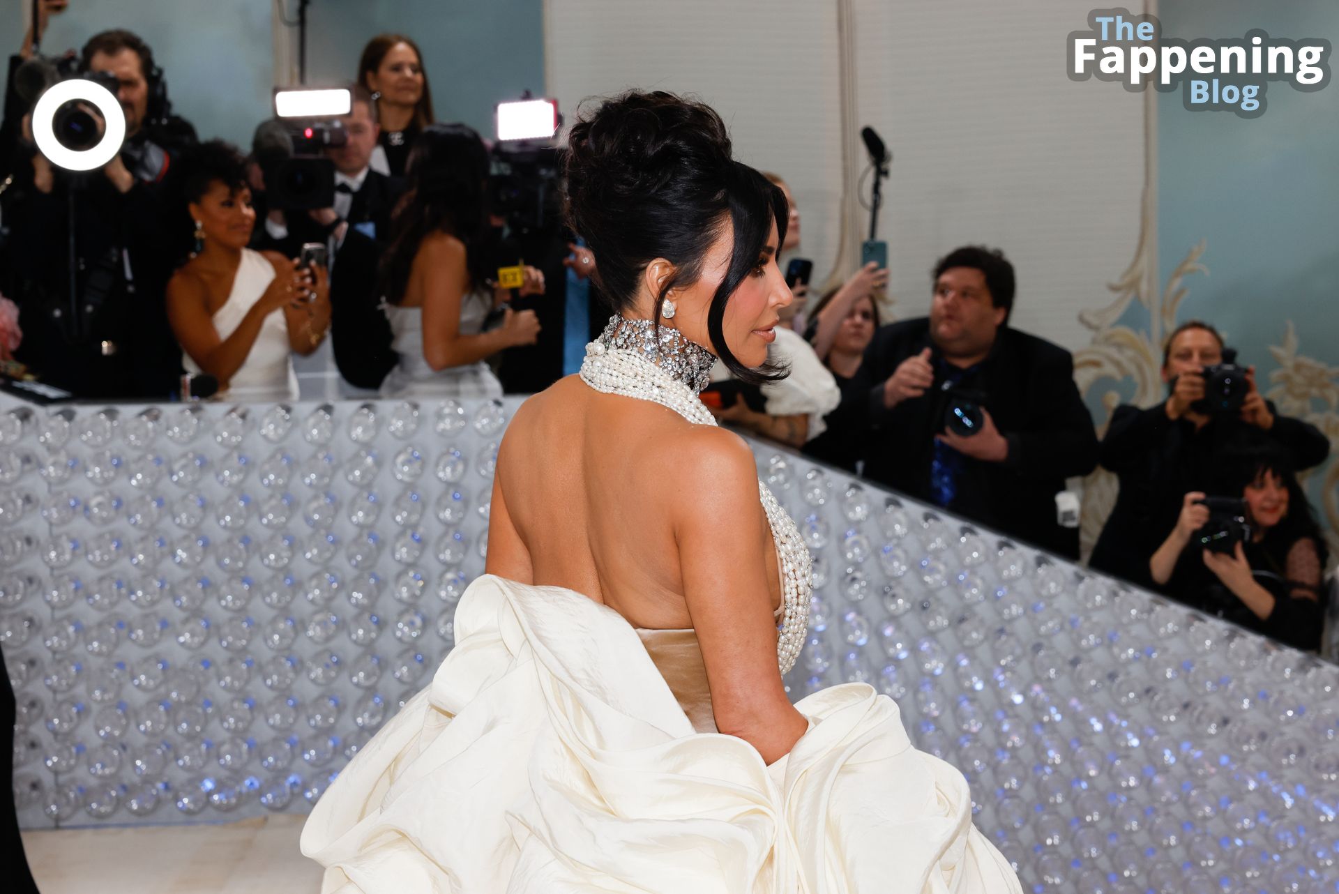 Kim Kardashian Displays Her Sexy Boobs at the Met Gala in NYC (141 Photos)