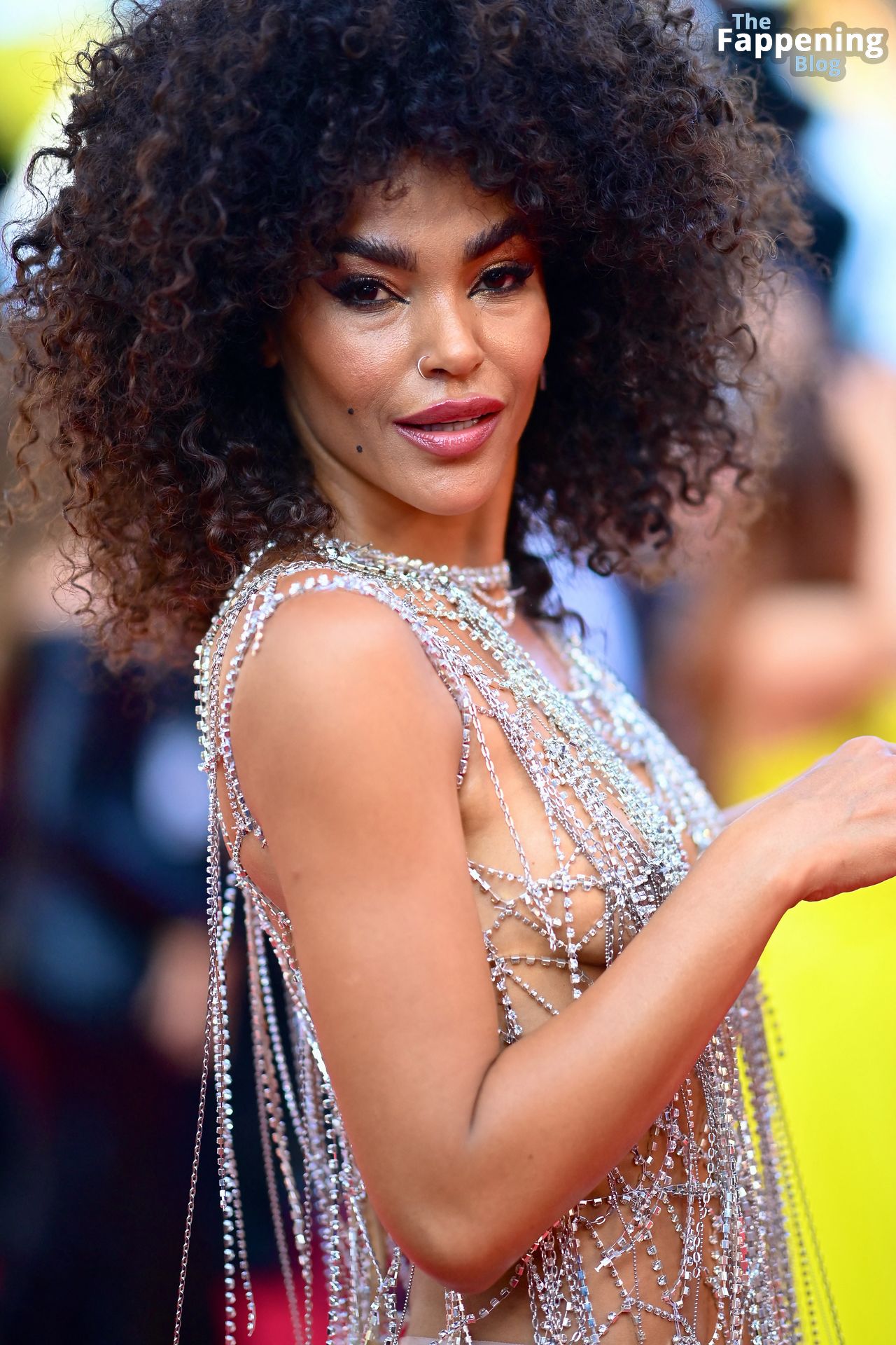 Leila Depina Flashes Her Nude Tits at the “Asteroid City” Red Carpet in Cannes (58 Photos)