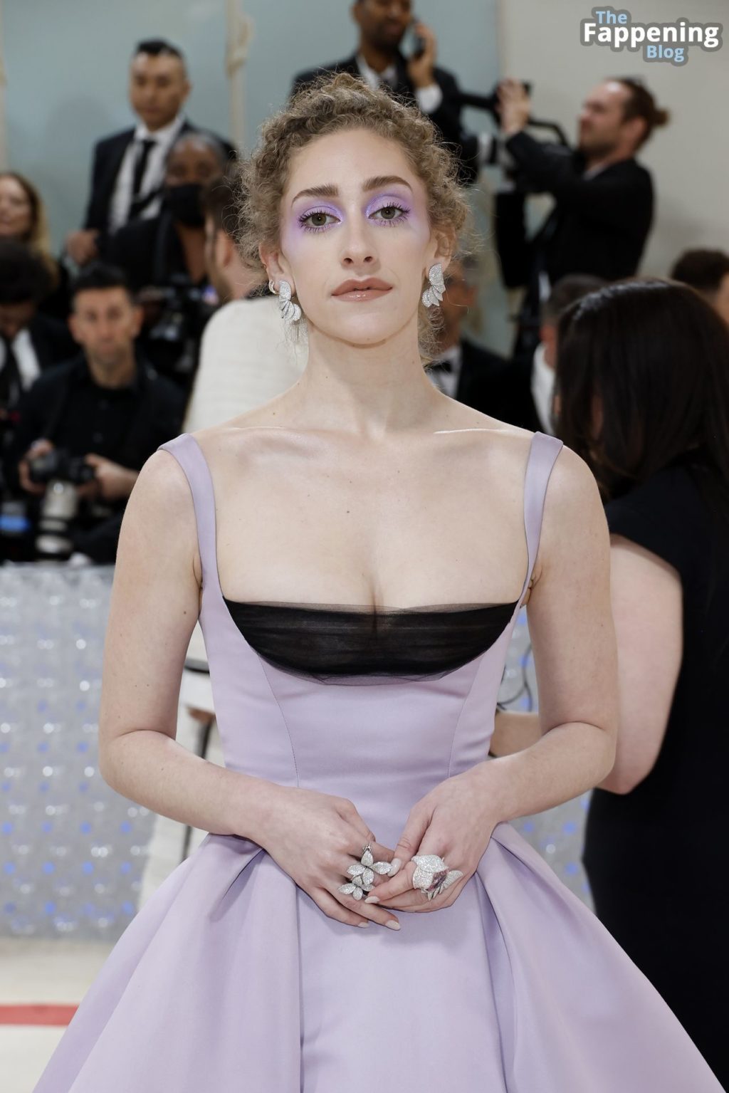 Micaela Diamond Flashes Her Nude Tits At The 2023 Costume Institute Benefit Gala In Nyc 12